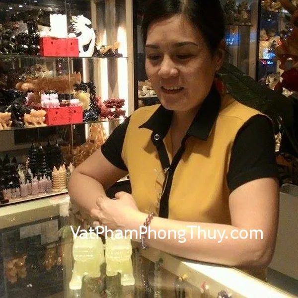 Cô Hà - Khách hàng mua Tỳ hưu thanh ngọc H009