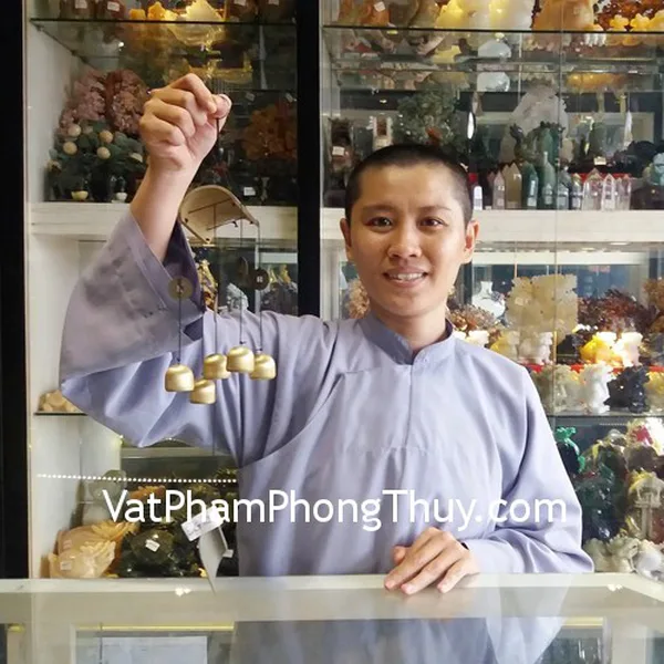 Cô Tịnh Hoan - khách hàng mua Chuông gió CG1217