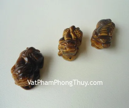 Tỳ hưu lưng vảy rồng đá mắt mèo (mới) FS931