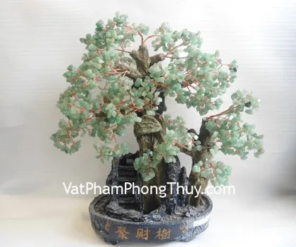 Cây tài lộc gốc đẹp thạch anh hồng (nhỏ) KC090