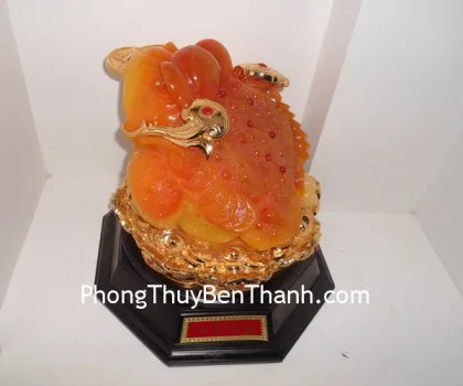 Thiềm thừ xanh cõng cải - tài vận đến H170G