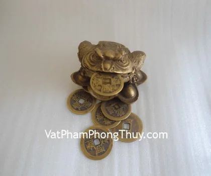 Thiềm thừ xanh đậm xoay - hài hòa sanh tài H165G