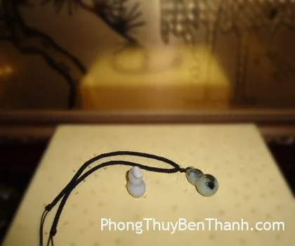 Hồ lô vàng lớn nhiều hồ lô nhỏ xoay - phúc lộc cát tường FH504G