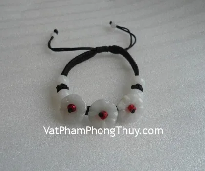 Dây rút 3 mẫu đơn 4 hạt lớn S974