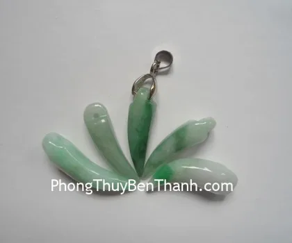 Ngà voi đeo cổ ngọc Phỉ Thúy FS727