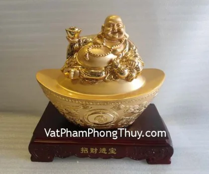 Phật di lặc vàng kim, đỉnh vàng- Chiêu tài tấn bảo E311
