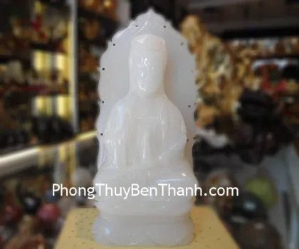 Phật Quan Âm Bạch Ngọc bồ đề DT161