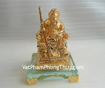 Quan âm bạch ngọc đế gỗ FGM158