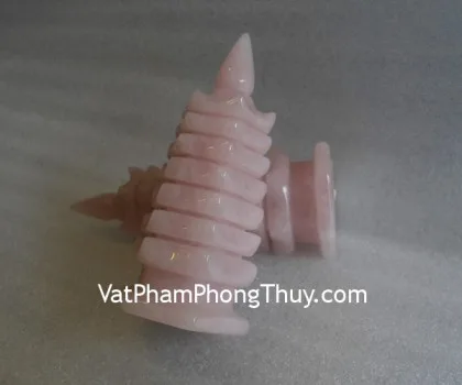 Tháp Văn Xương đá thạch anh hồng 7 tầng M118