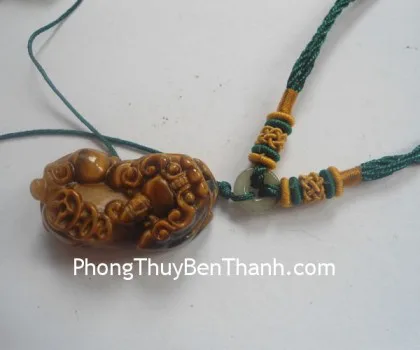 Tỳ hưu ngọc Phỉ Thúy xanh đậm vân mây A+++++ (GCN:585 - 27.32gr) FS6897-F1-6912