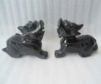 Tỳ hưu hắc ngà 4 tấc (mini) HM012