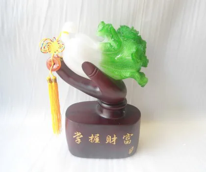 Bắp cải trung trên tay phật - tài phú trong tay H181G