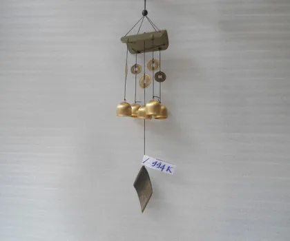 Chuông gió 5 chuông - miếng gỗ FCG1217