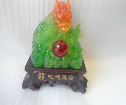 Rồng xanh châu đỏ nhỏ - phong vân kim long H327G
