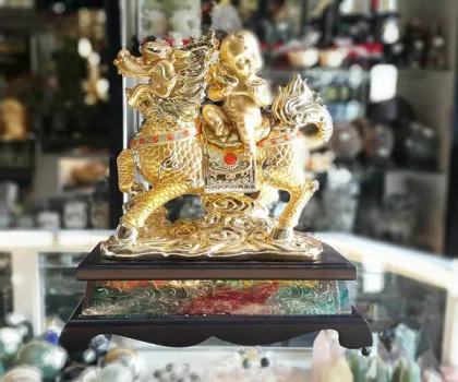 Tỳ hưu vàng xâu tiền -Chiêu tài H463G