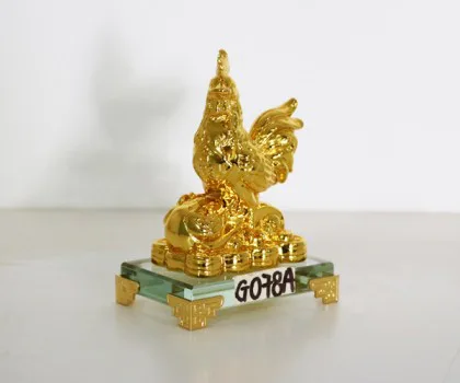 Gà vàng trên như ý FG078A