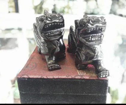 Tỳ hưu hắc ngà có cánh 4 tấc (mini) FGM009