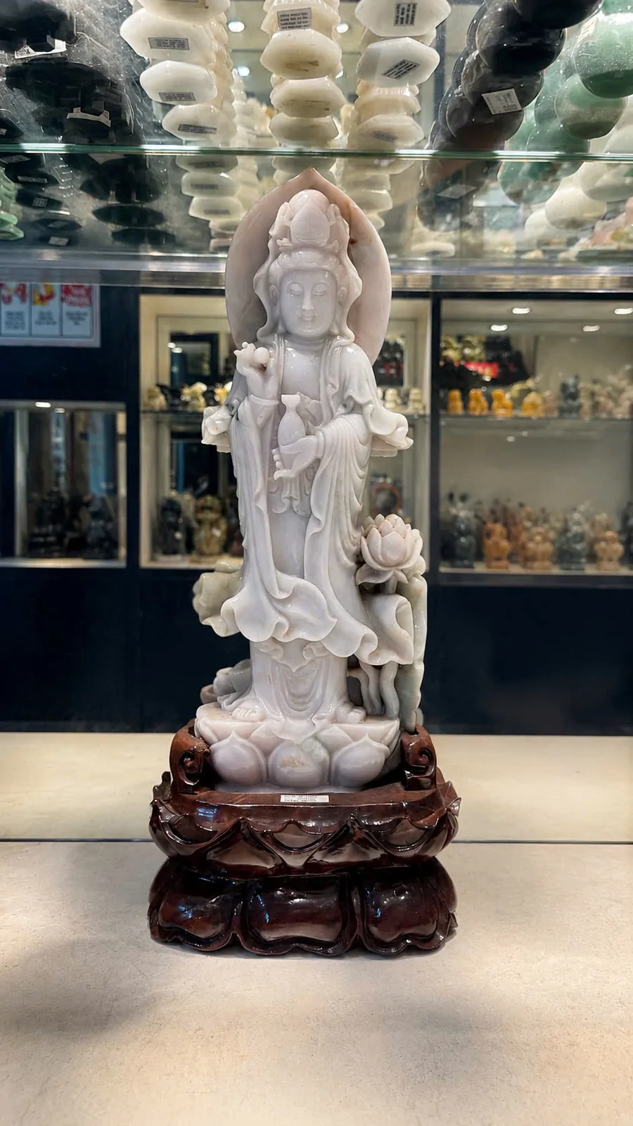 Quan âm ngọc Phỉ Thúy GCN 19485 NS179