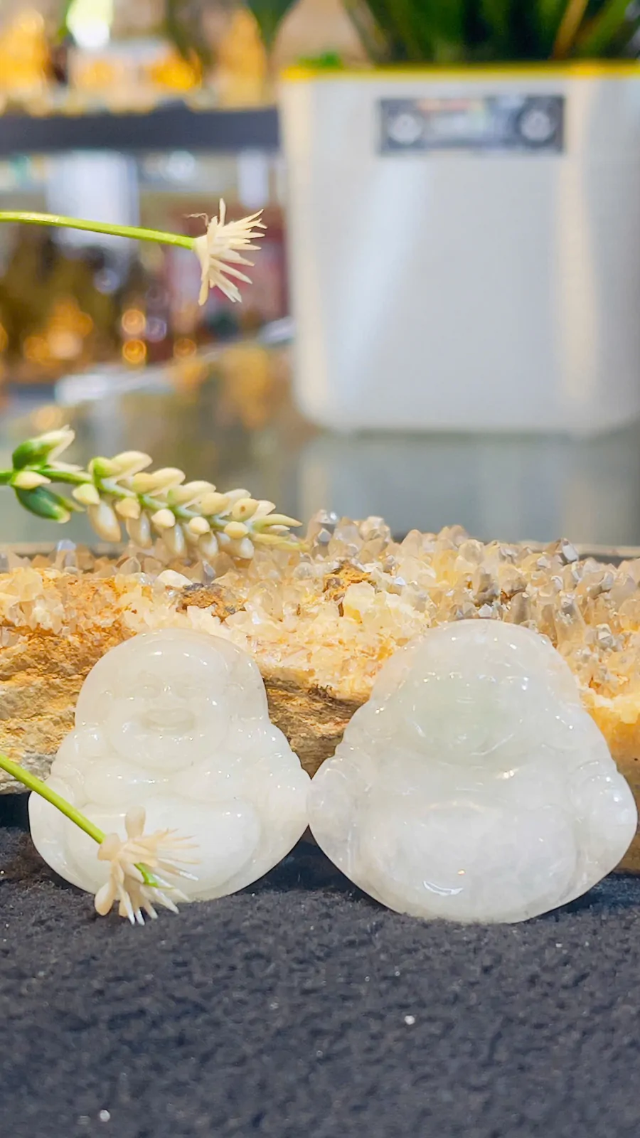 Mặt phật di lặc ngọc phỉ thúy lớn S6884
