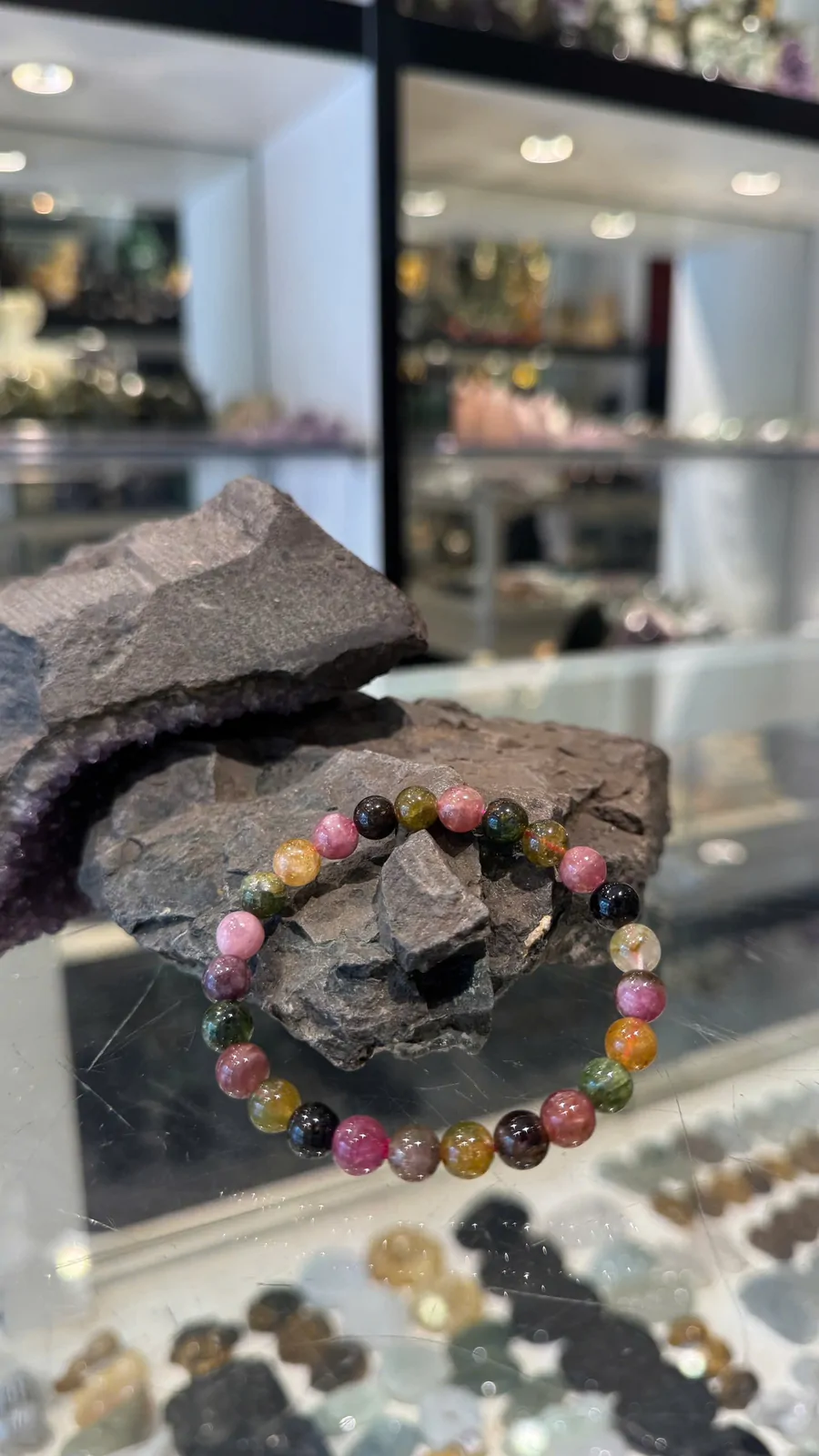 Chuỗi ruby hồng lục bảo A+++++++(14.3gr-25bi) S6768-S1-4090