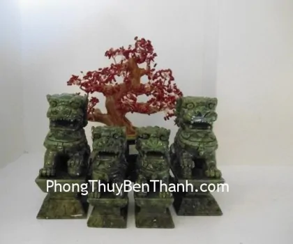Sư tử đá lam Ngọc - 2 N037