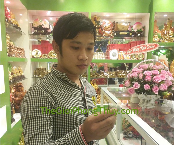 Anh Nguyễn Văn Nuôi - Khách hàng sở hữu Tỳ Hưu đá quý may mắn FS689