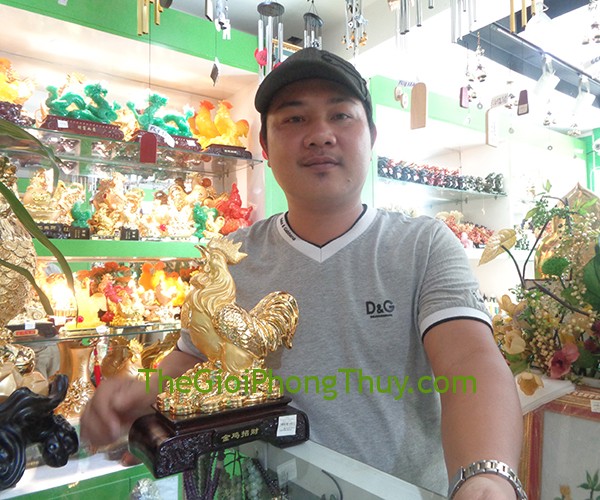 Anh Tuấn Anh - Khách hàng mua gà trống chiêu tài FG041A