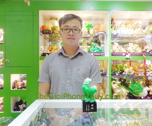 Anh Tuấn - Khách Hàng mua Gà xanh trên đế đá đen FG080A