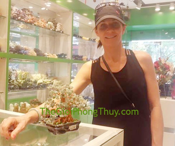 Chị Kelly Taylor - Khách mua Cây tài lộc đông linh nhỏ FKC044