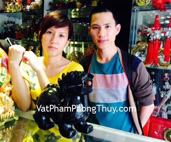 Chị Hằng- Khách hàng mua tỳ hưu bắc kinh đen BKD-L