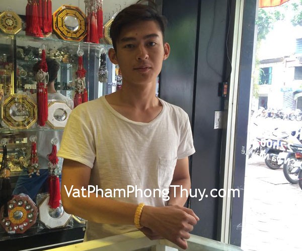Anh Hùng- khách hàng mua chuỗi vòng tay hổ phách Ba Lan dẹp S5002-14966