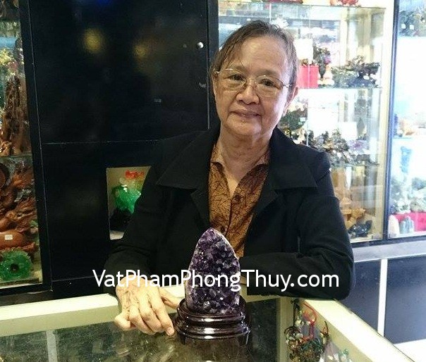 Cô Hoàng - Khách hàng mua Bông thạch anh tím H089-5526