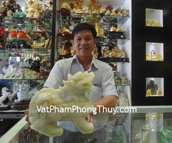 Anh Thương -  khách hàng mua tỳ hưu Bắc Kinh xanh khủng BKX-L