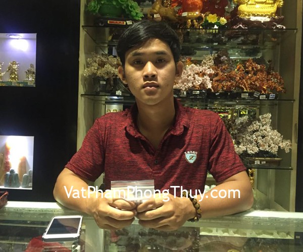 Anh Luân-khách hàng mua mặt tỳ hưu mắt mèo vảy rồng S931, chuỗi mắt mèo Phúc Lộc Thọ 14 li S6430 và chuỗi hạt lựu S6382-S3-1139
