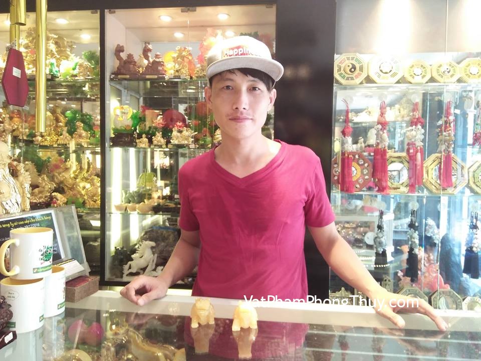 Anh Anh Hoàng - Khách hàng mua Long quy đá ngọc Hoàng Long HM037