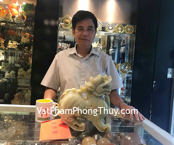 Chú Phố - Khách hàng mua Tỳ hưu Bắc Kinh xanh BKX-L