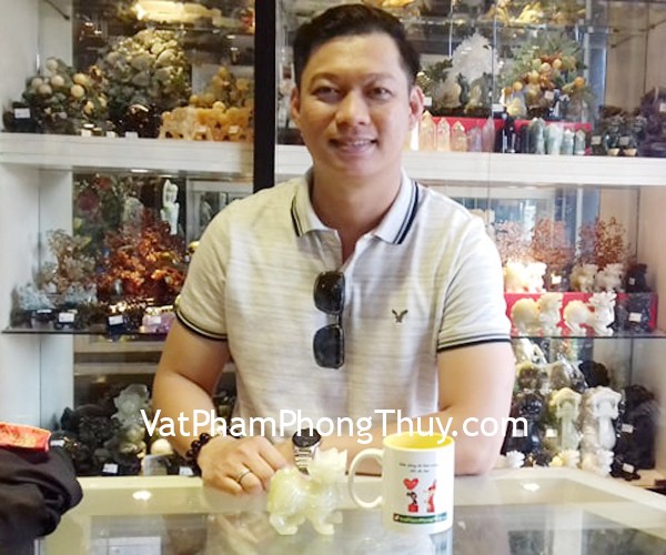 Anh Sáng - khách hàng mua Tỳ hưu Bắc Kinh xanh BKX-S